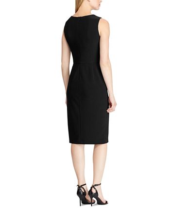 Lauren Ralph Lauren Lace-Panel Jersey Dress, Created for Macy's - Macy's