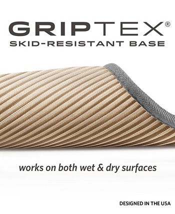 Microdry - MICRODRY&reg; SpeedDry&reg; 17"x24" 2-Pack Memory Foam Bath Mat with GripTex&reg; Base