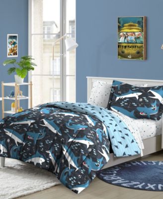 Sharks 7-Piece Comforter Set, Full