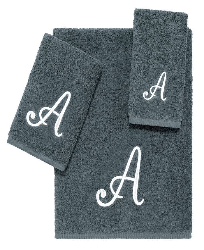 Macy's sales monogrammed towels