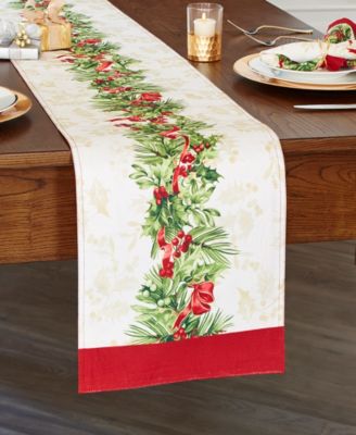 holiday table linens