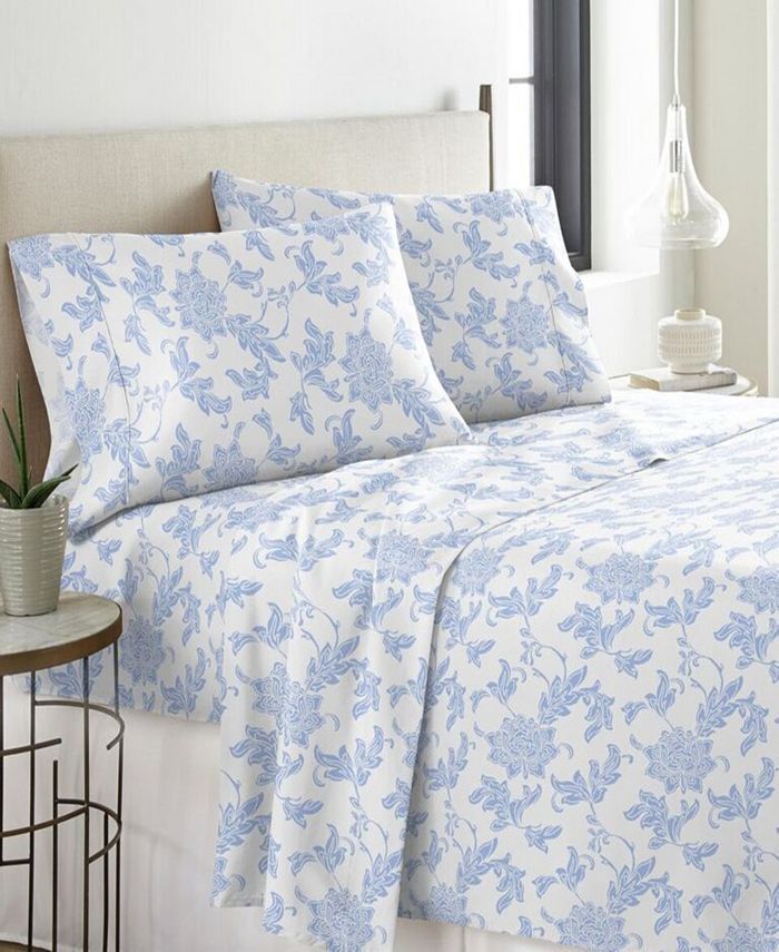 Celeste Home Cotton Heavy Weight Flannel Sheet Set, King Macy's