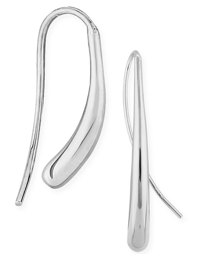 Macy's store teardrop earrings