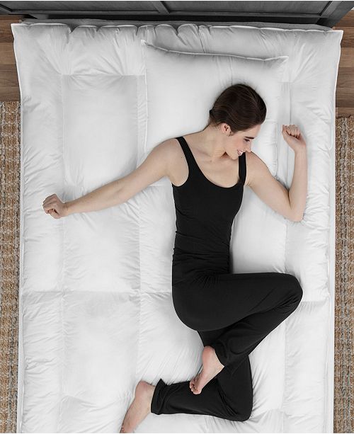 SensorPEDIC 2-Inch Down Alternative Gel Fiber Mattress ...