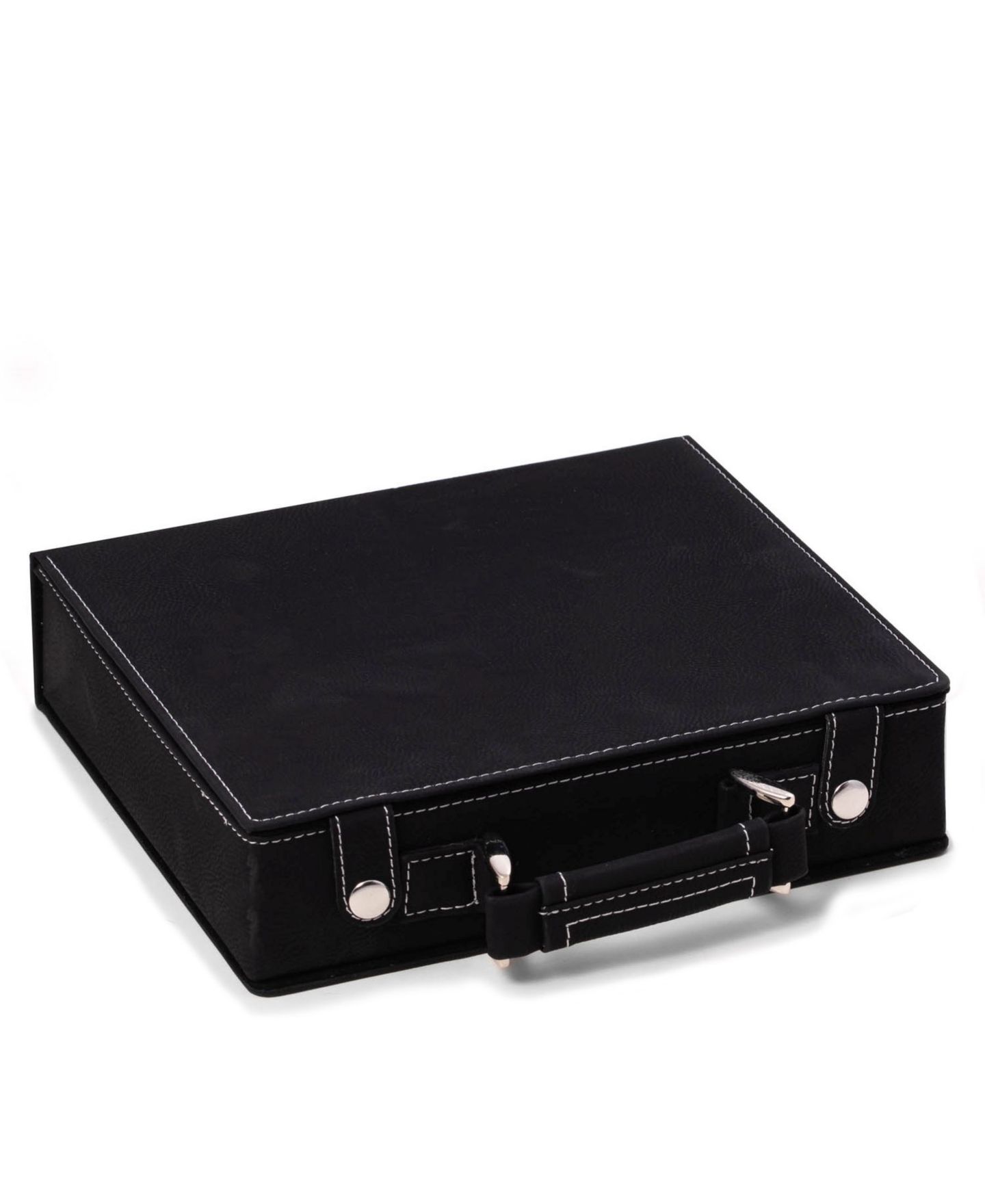 Детские игрушки Bey-Berk Parker Poker Set Case with 100 Clay Poker Chips and 2 Decks of Playing Cards, Ages 14+ — фото 2