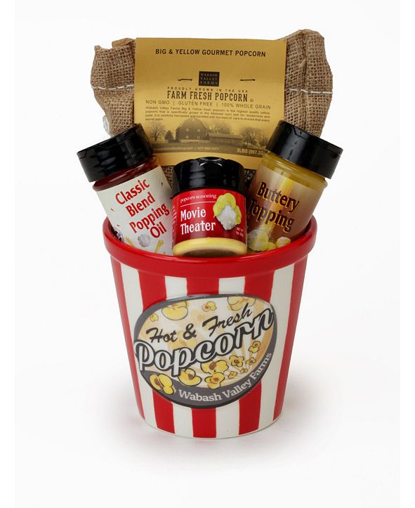 Wabash Family Farms Wabash Valley Farms Ceramic Popcorn Bowl Set