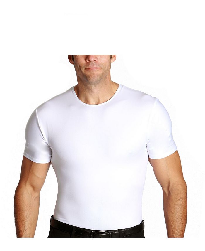 Instaslim Insta Slim Men's Compression Short Sleeve Crew-Neck T-Shirt ...