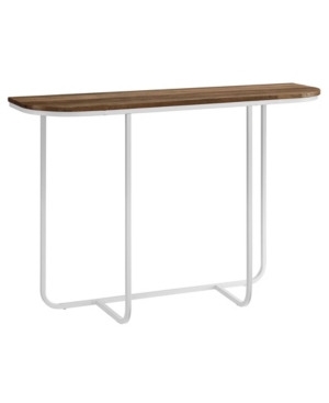 Walker Edison Modern Curved Entry Table
