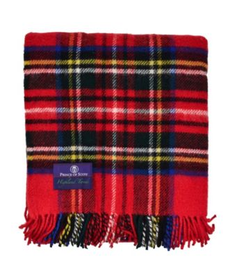 Tartan Tweed Fluffy Throw, 72" x 59"
