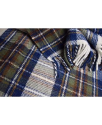 Tartan Tweed Fluffy Throw, 72" x 59"