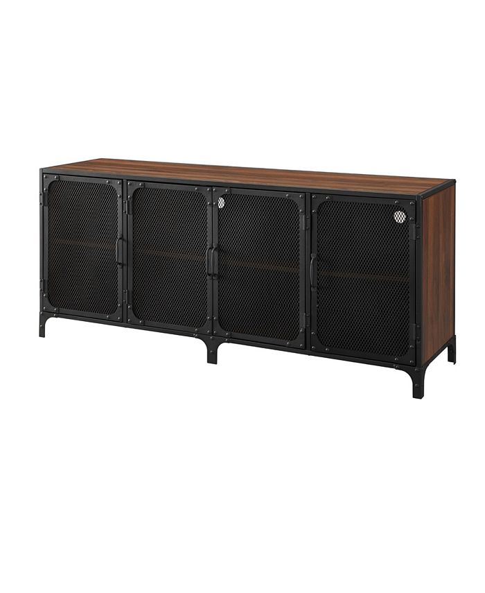 Walker Edison Industrial TV Stand Macy's