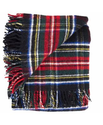 Tartan Tweed Fluffy Throw, 72" x 59"