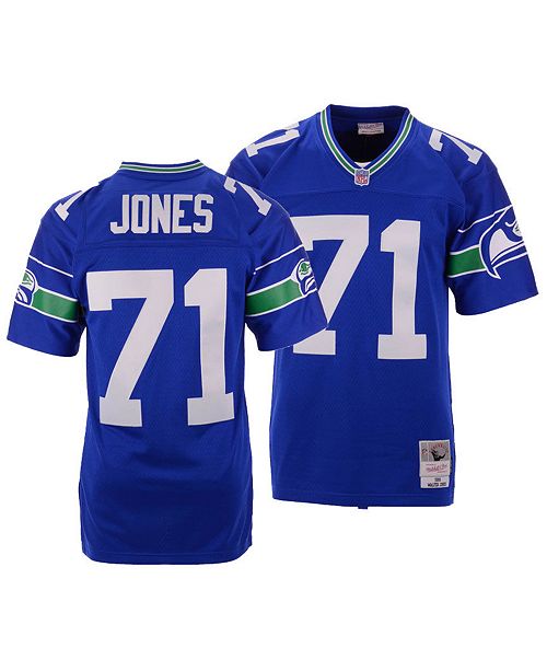 Mitchell Ness Men S Walter Jones Seattle Seahawks Replica