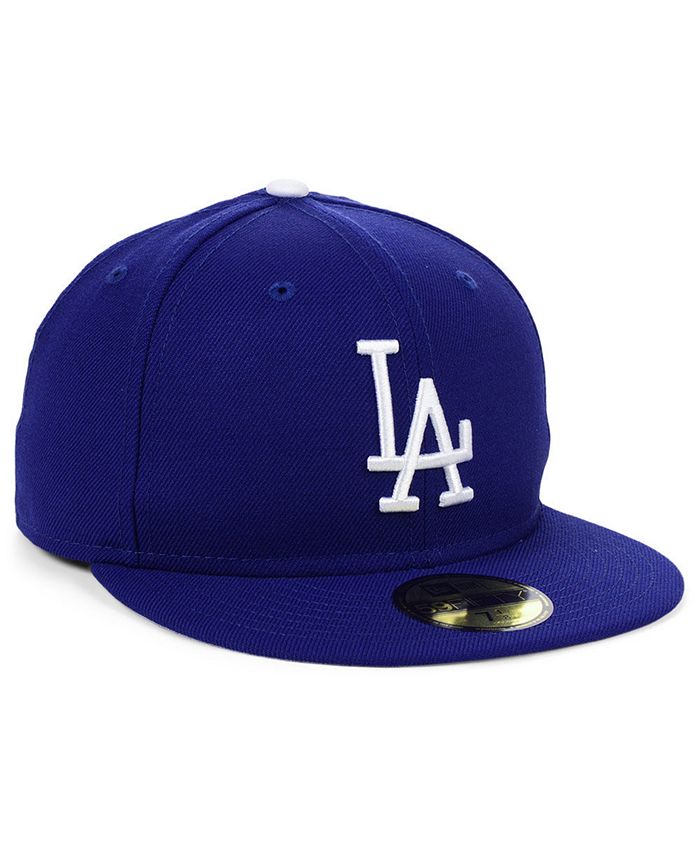 New Era Los Angeles Dodgers World Series Patch 59FIFTY Cap - Macy's