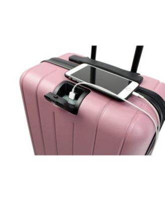 suitcase with battery pack