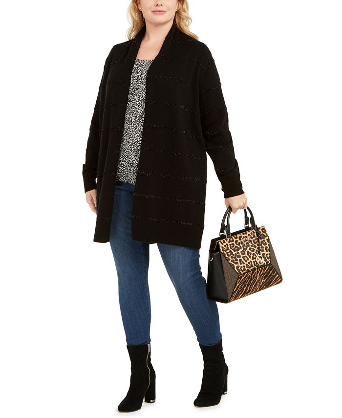 Michael kors sale long cardigan sweater