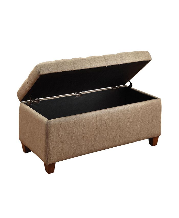 Coaster Home Furnishings Simeon Tufted Storage Bench - Macy's