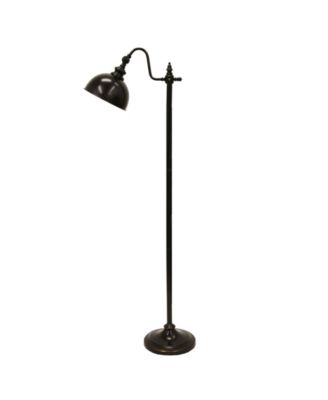 black round table lamp