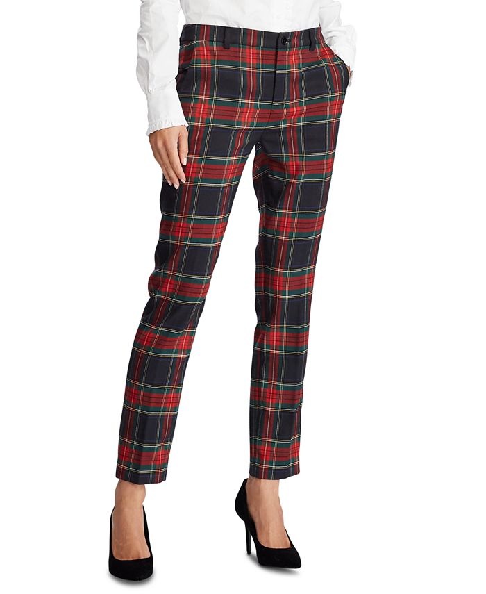 Lauren Ralph Lauren Plaid Suit Pants & Reviews - Pants & Capris - Women -  Macy's