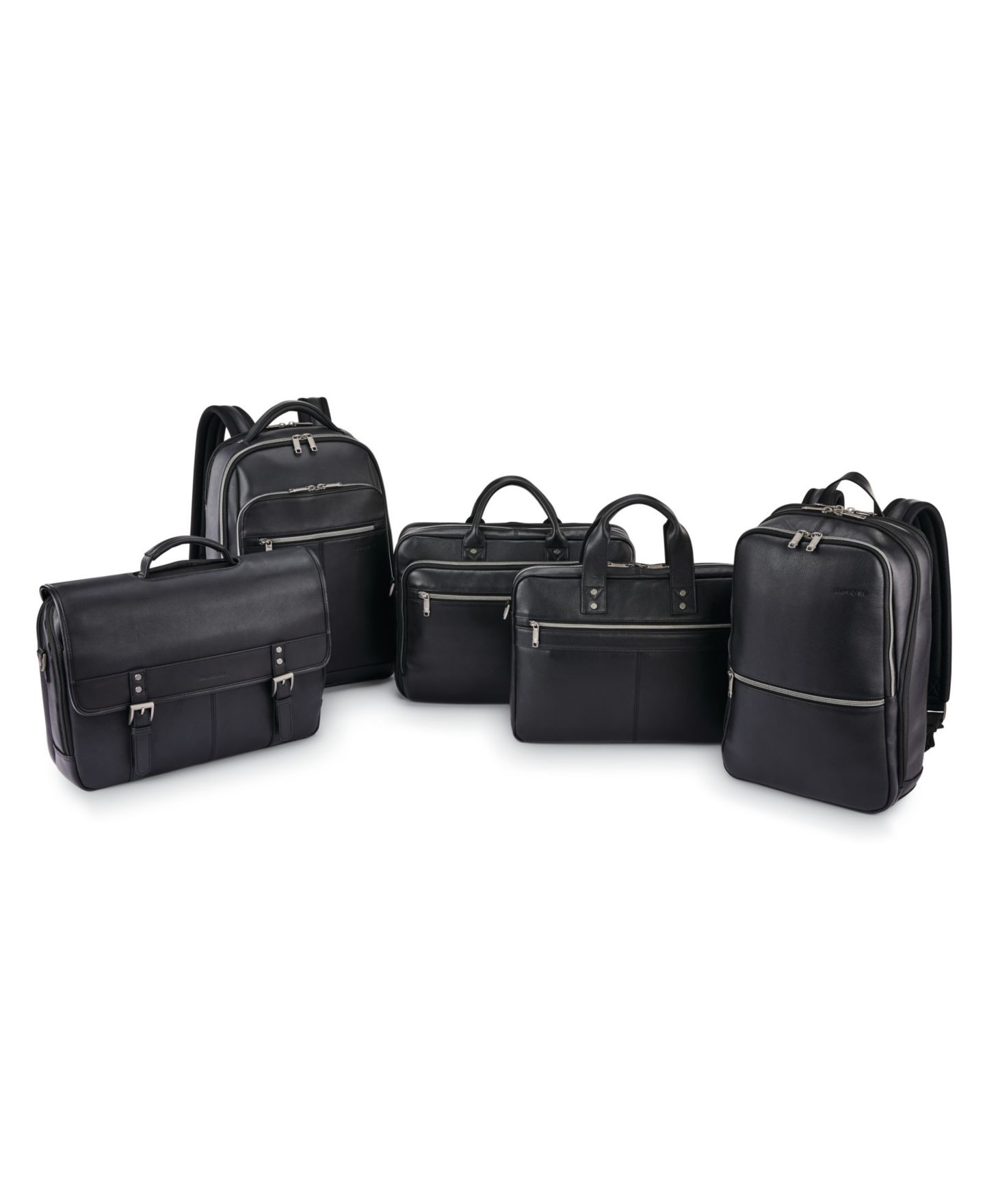 Сумка Samsonite Classic Leather Toploader, цвет: Чёрный — фото 6