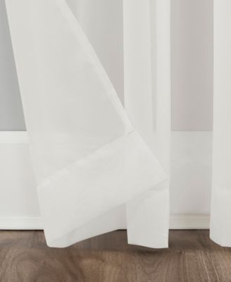 Sheer Voile Grommet Curtain Panel