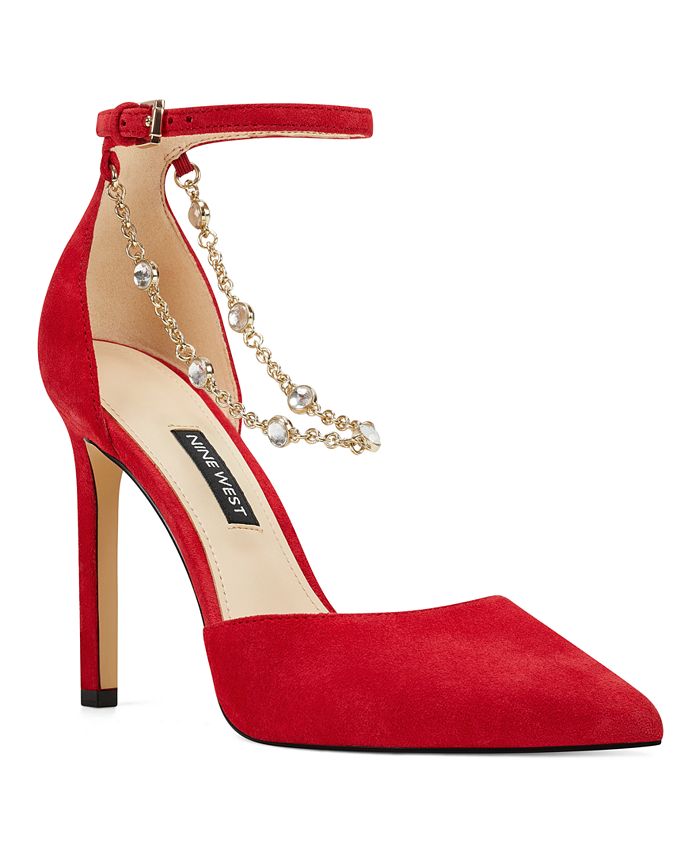 Macy's nine west pumps sales