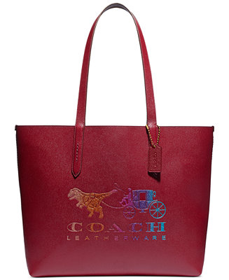 COACH Rexy and Carriage Print Highline Tote - Macy's