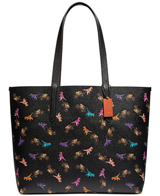 COACH Rexy And Carriage Repeat Print Highline Tote, Created for Macy's &  Reviews - Handbags & Accessories - Macy's
