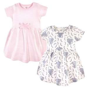 Touched by Nature Baby Girl Organic Dress 2 Pack
