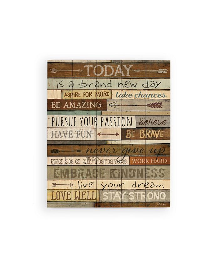 P Graham Dunn Today Is A Brand New Day Wall Art Macy's