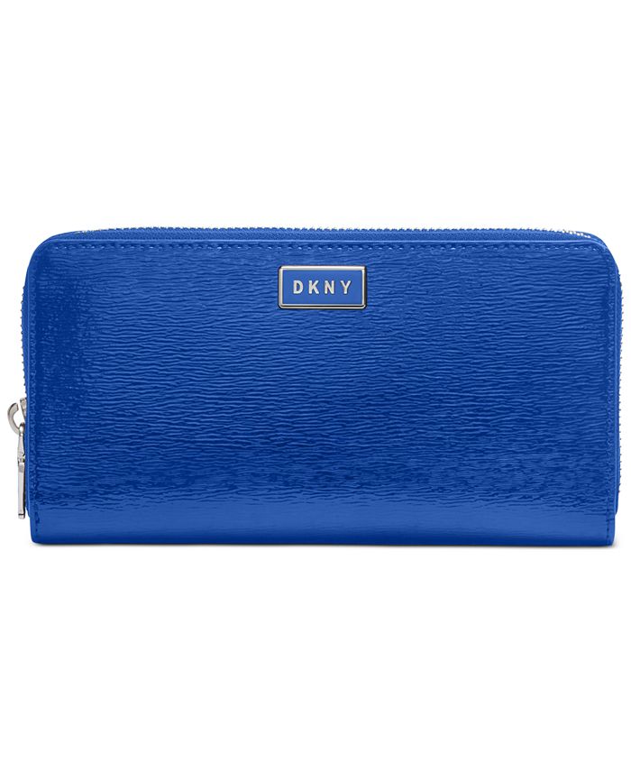 DKNY Gigi Leather Zip Around Wallet, Created for Macy's Macy's