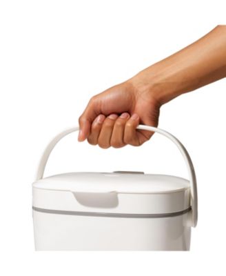 1.75 Gallon Compost Bin, White