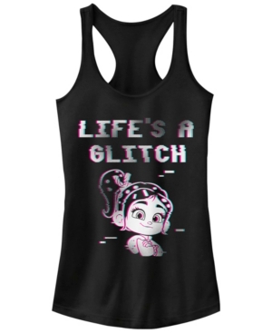 Disney Juniors' Wreck-It Ralph 2 Glitch Life Ideal Racerback Tank Top