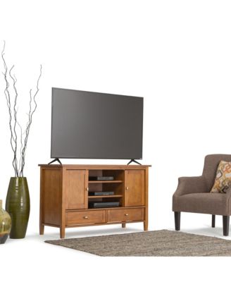 Warm Shaker TV Stand