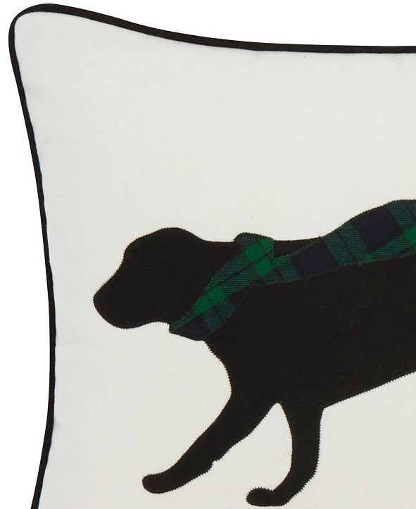 Eddie Bauer Winter Lab Dark Pine Throw Pillow & Reviews Decorative