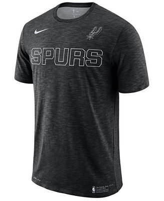 Nike Men's San Antonio Spurs Facility Dri-FIT T-Shirt - Macy's