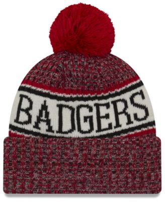 wisconsin badgers knit hat