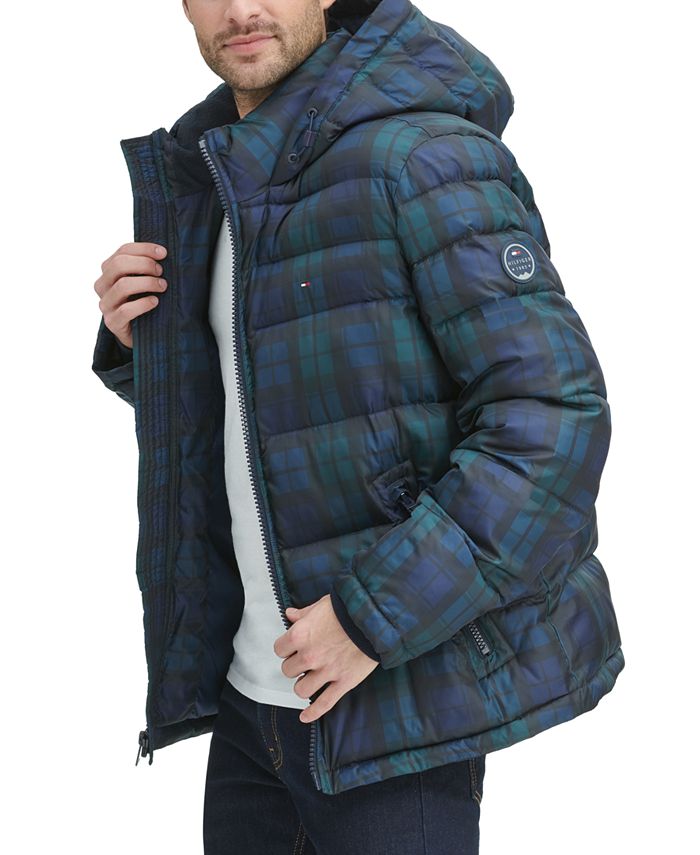 tommy quilted puffer jacket