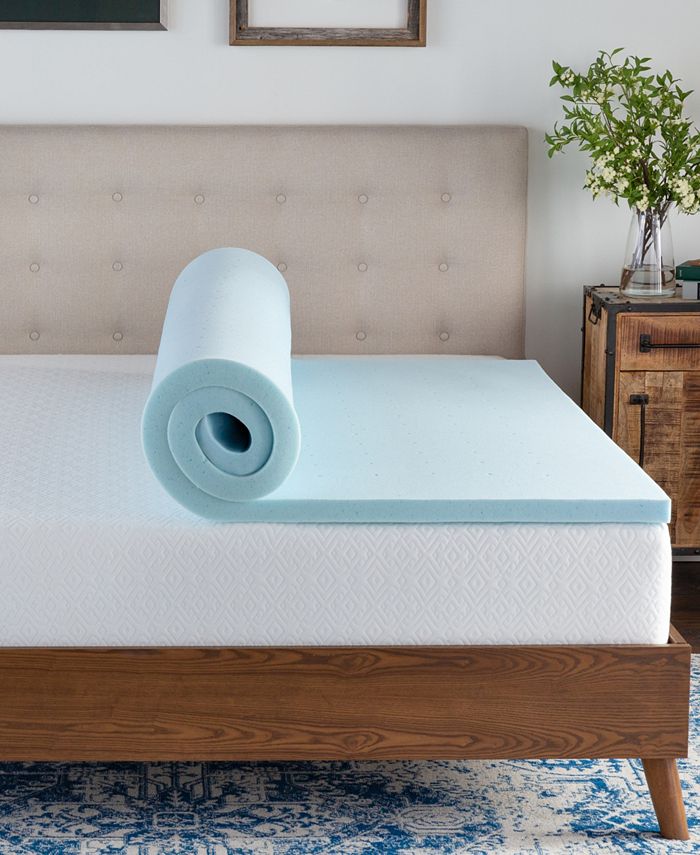 Brookside Pillow Top and Gel Memory Foam Mattress Topper, Full Macy's