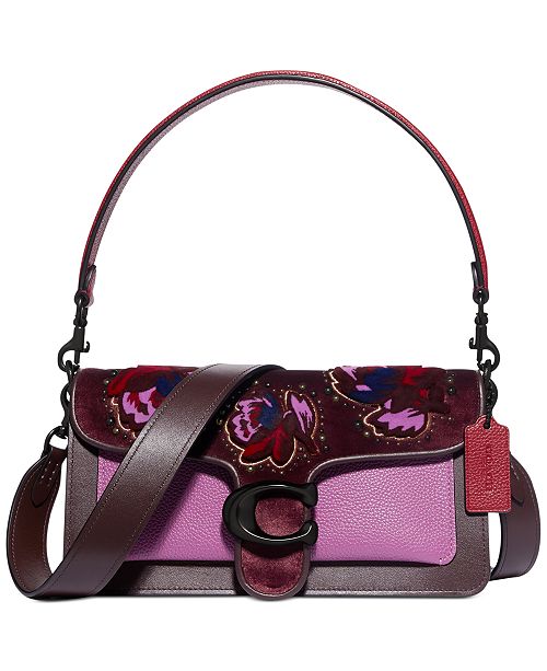 COACH Velvet Flocking Tabby Shoulder Bag 26 & Reviews - Handbags ...
