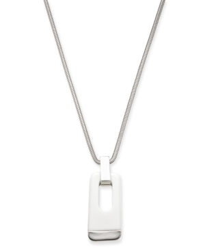 image of Alfani Gold-Tone & Black Acrylic Large Link 34