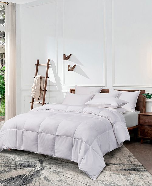 Cannon Microfiber Light Warmth White Goose Feather And Down Fiber