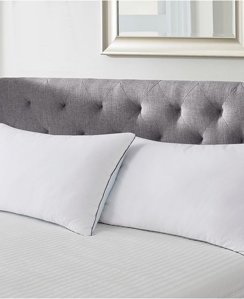 Kathy Ireland Summer Winter White Goose Feather Pillow 2 Pack King Reviews Pillows Bed Bath Macy S