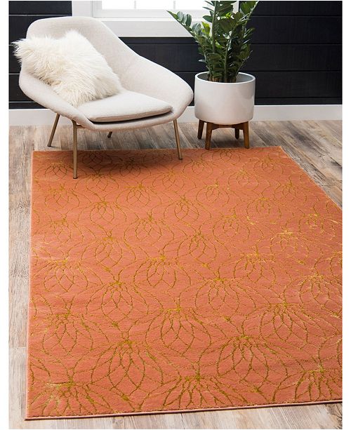 Marilyn Monroe Glam Mmg003 Coral Area Rug Collection Reviews Rugs Macy S
