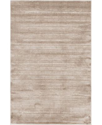 Madison Avenue Uptown Jzu001 Brown 4' x 6' Area Rug