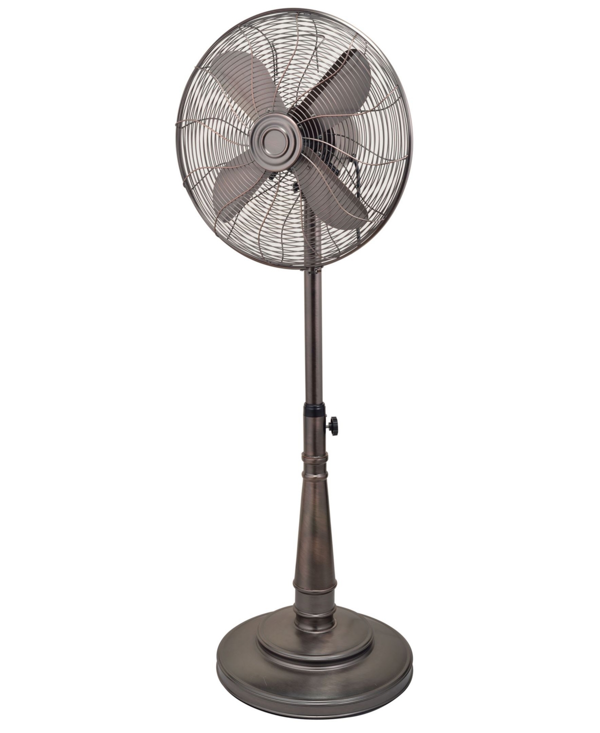 Optimus F-6218 Oscillating Stand Fan In Brown