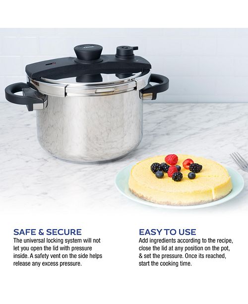 Zavor Ezlock 8 Qt Pressure Cooker Reviews Cookware Kitchen