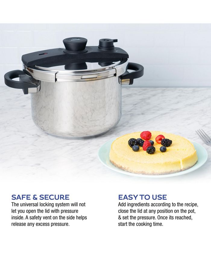 ZAVOR EZLock 10Qt. Pressure Cooker Macy's