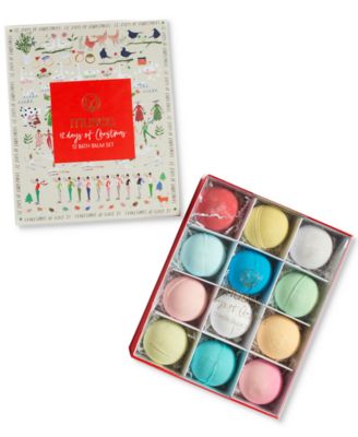 Musee - 12-Pc. 12 Days Of Christmas Bath Balm Gift Set