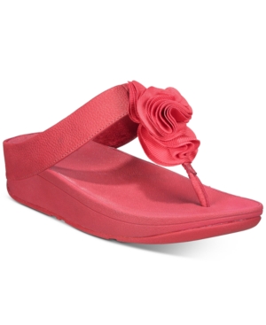 FITFLOP FITFLOP FLORRIE TOE-POST SANDALS WOMEN'S SHOES